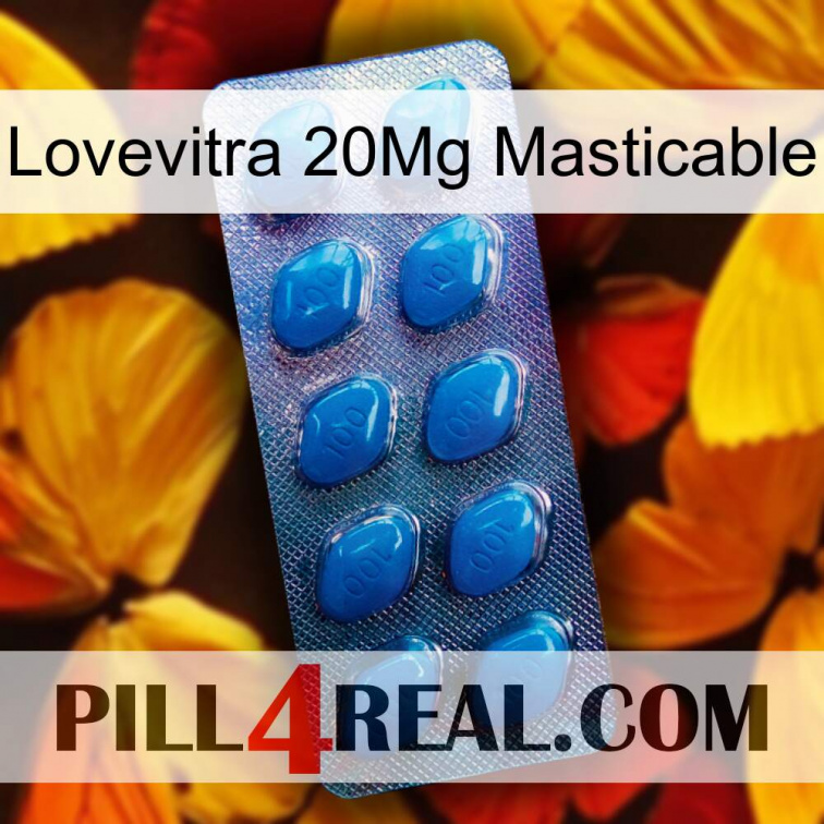 Lovevitra Chewable 20Mg viagra1